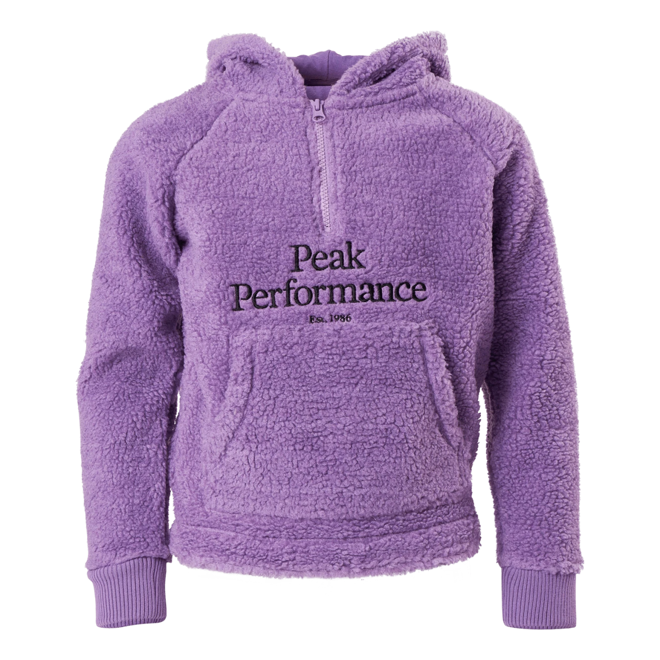 Peak Performance Jr Original Pile Half Zip Action Lilac