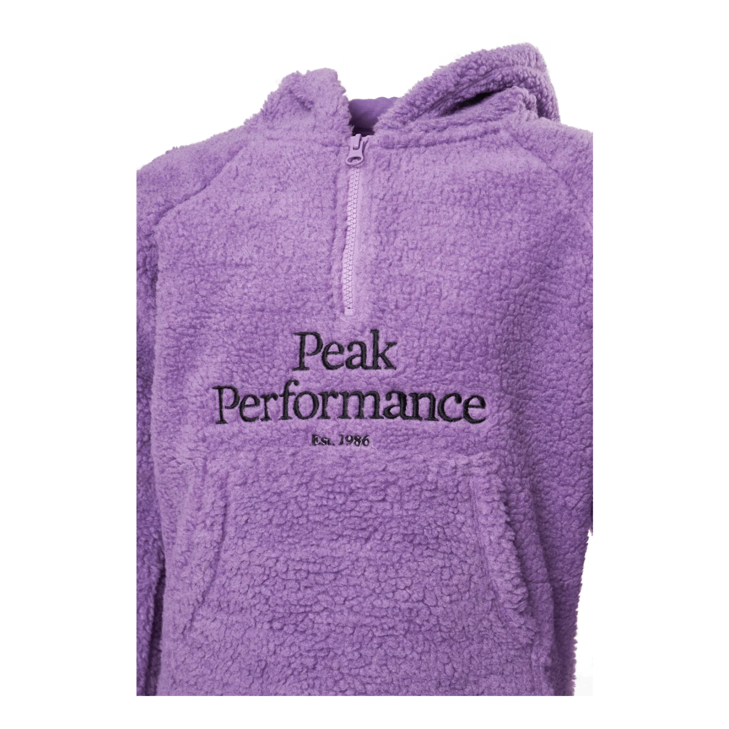 Peak Performance Jr Original Pile Half Zip Action Lilac - Image 4