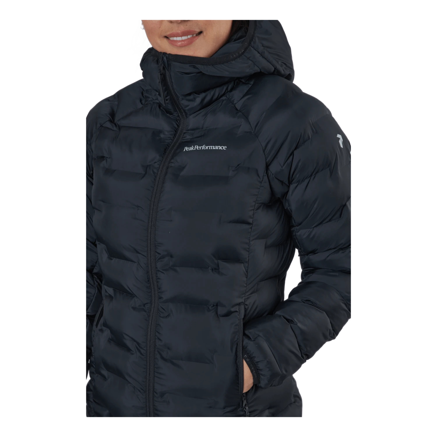 Peak Performance W Argon Hood Jacket Black - Image 4