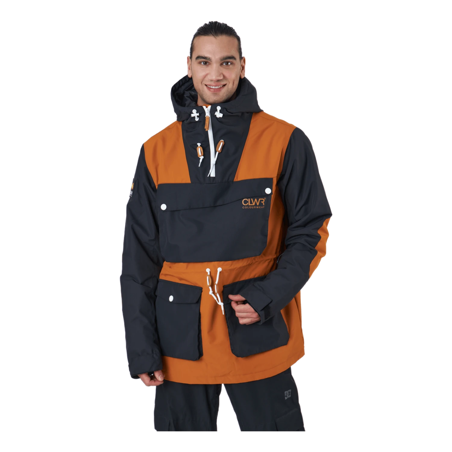ColourWear Essential Anorak M Dark Orange