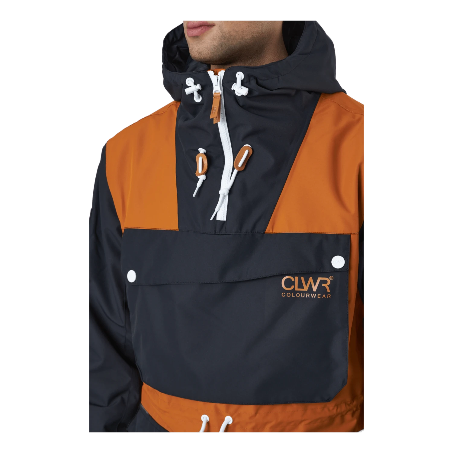 ColourWear Essential Anorak M Dark Orange - Image 4