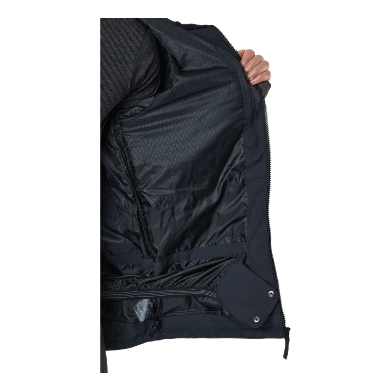 ColourWear Block Jacket M Camo Dark Khaki C79 - Image 8