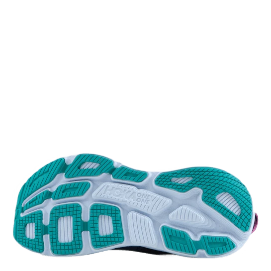 Hoka One One W Bondi 7 Vallarta Blue / Phlox Pink - Image 4