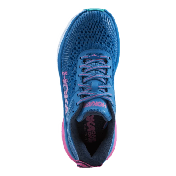 Hoka One One W Bondi 7 Vallarta Blue / Phlox Pink - Image 5
