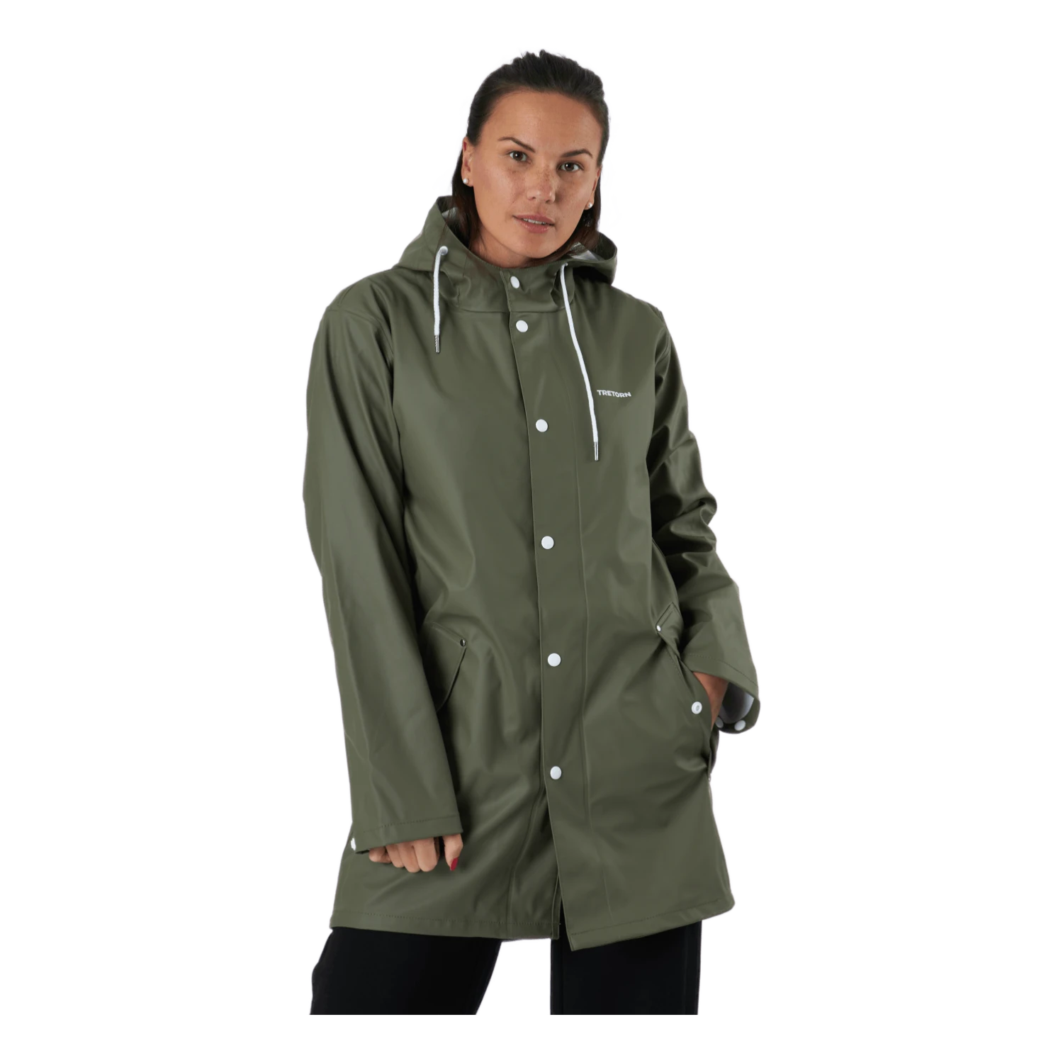 Tretorn Wings Rainjacket Field Green