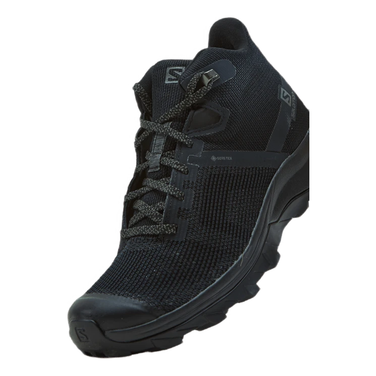 Salomon Outline Prism Mid Gtx Black/black/castor Gray - Image 6