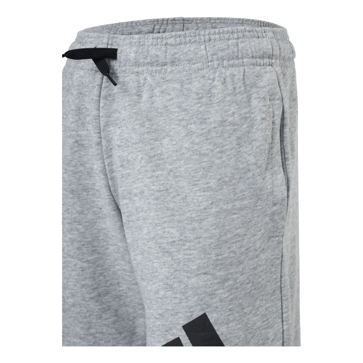 Adidas Boys Essentials Big Logo Short Medium Grey Heather / Black - Image 5