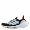 ADIDAS Ultraboost 21 Core Black / Cloud White / Pulse Aqua