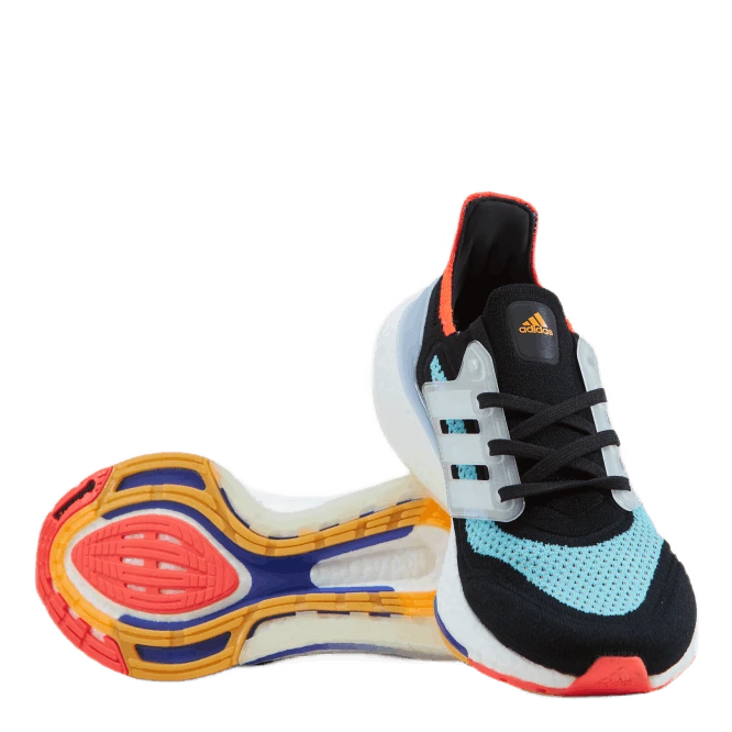 ADIDAS Ultraboost 21 Core Black / Cloud White / Pulse Aqua - Image 7