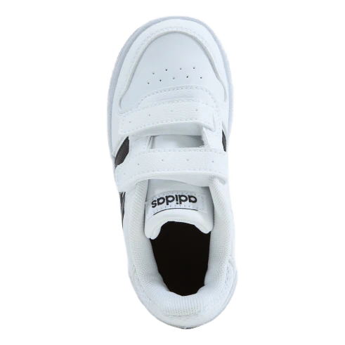 ADIDAS Hoops 2.0 Cmf I Cloud White / Core Black / True Orange - Image 5