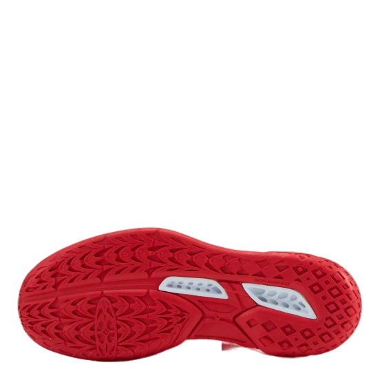 Mizuno Lightning Star Z6 Junior French Blue / White / Fiery Re - Image 4