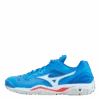 Mizuno Wave Stealth V French Blue / White / Ignition