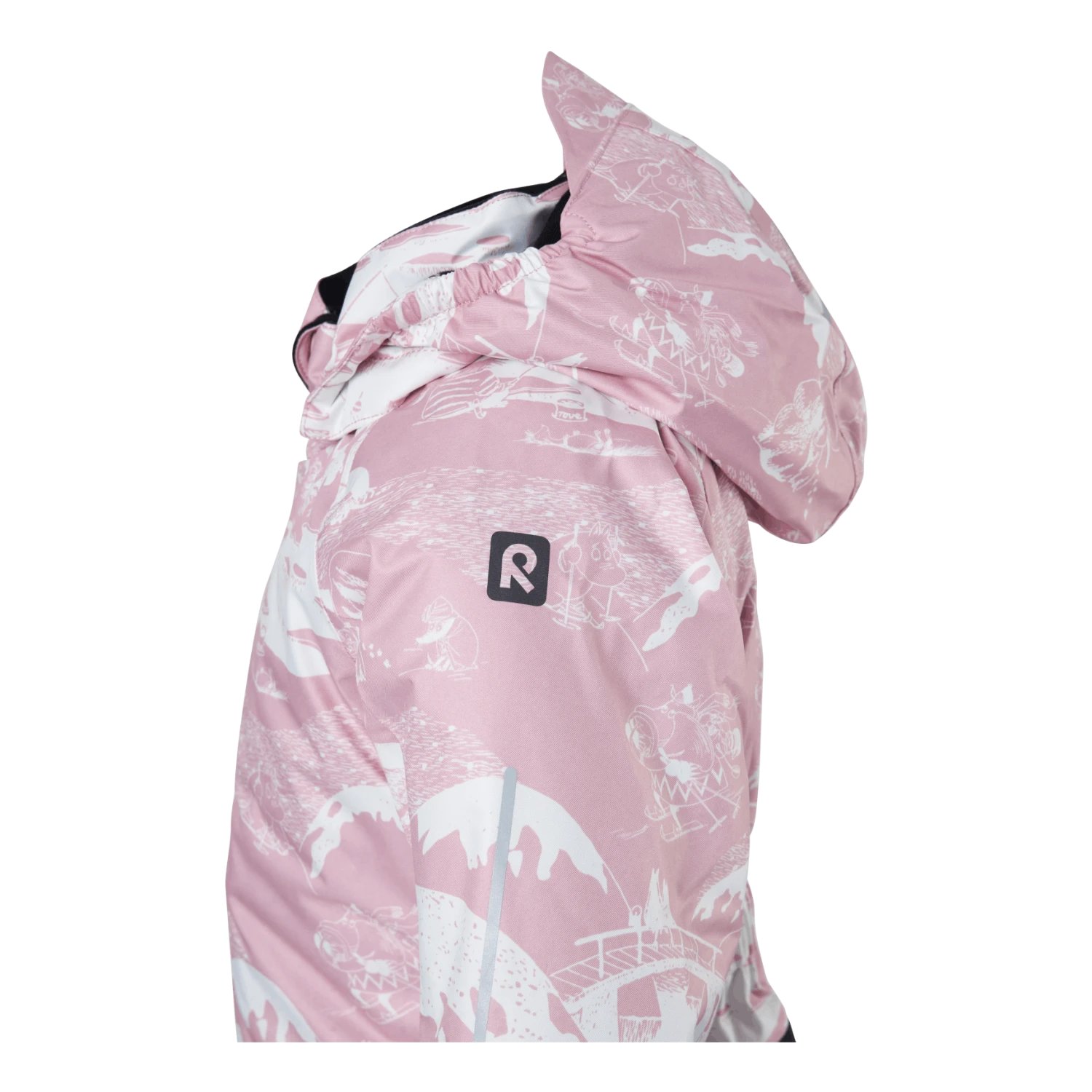 Reima Overall, Moomin Lyster Rosy Pink - Image 5