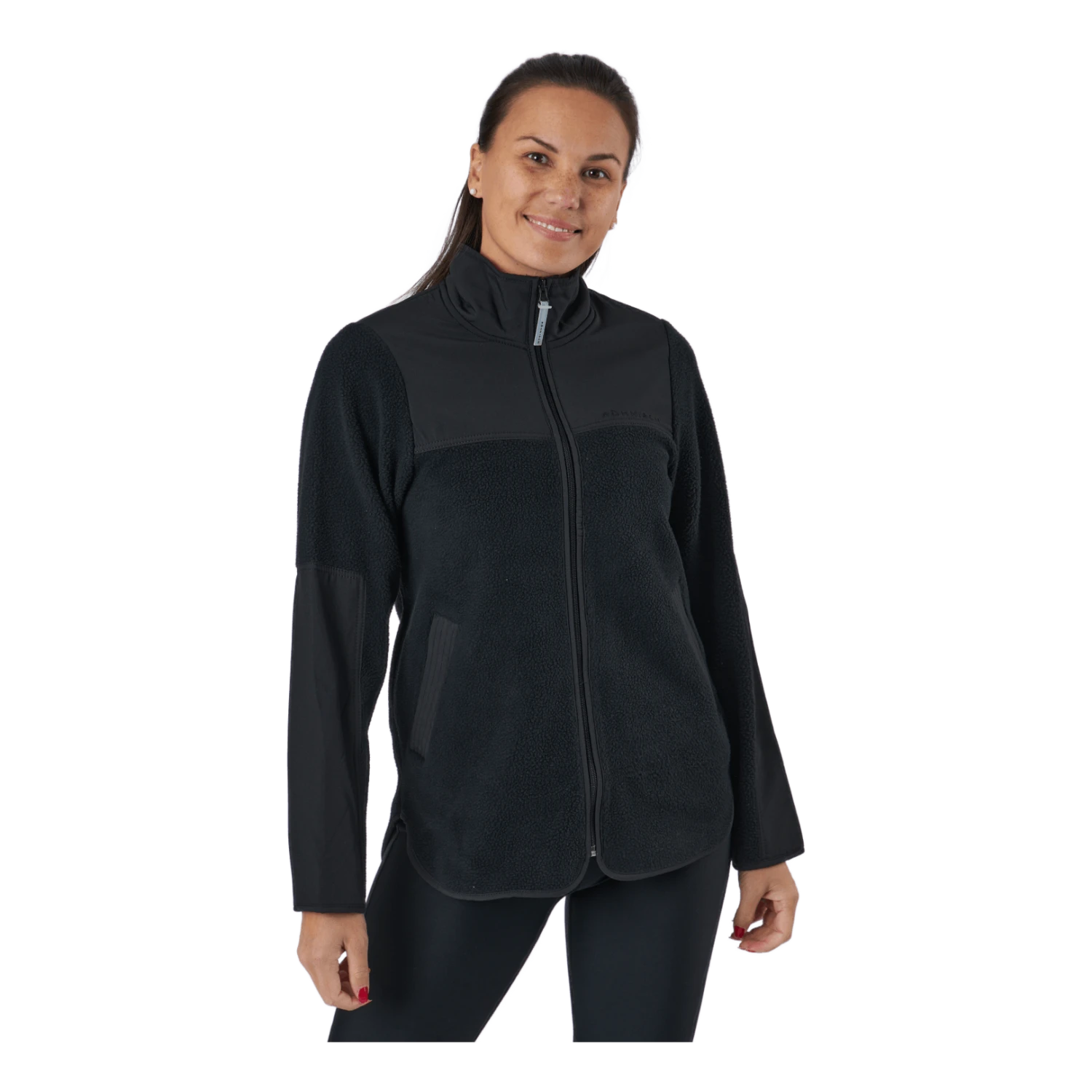 Röhnisch Phoebe Pile Jacket Black