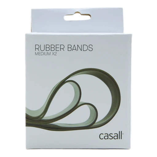 CASALL Rubber Band Medium 2pcs Medium Green