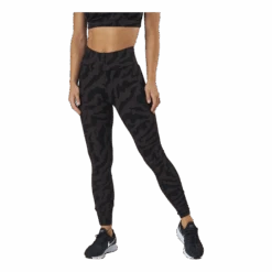 CASALL Iconic Printed 7/8 Tights Escape Licorice