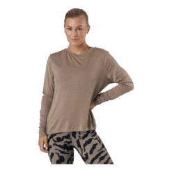 CASALL Ease Crew Neck Taupe Grey