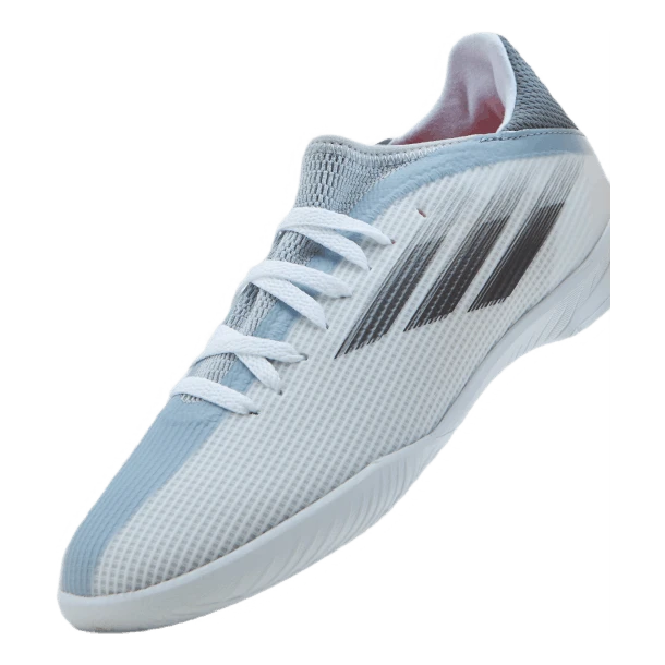 ADIDAS X Speedflow.3 In J Cloud White / Iron Metallic / Solar Red - Image 6