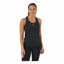 Nike Dri-FIT One Women's Slim Fit Tank BLACK/WHITE