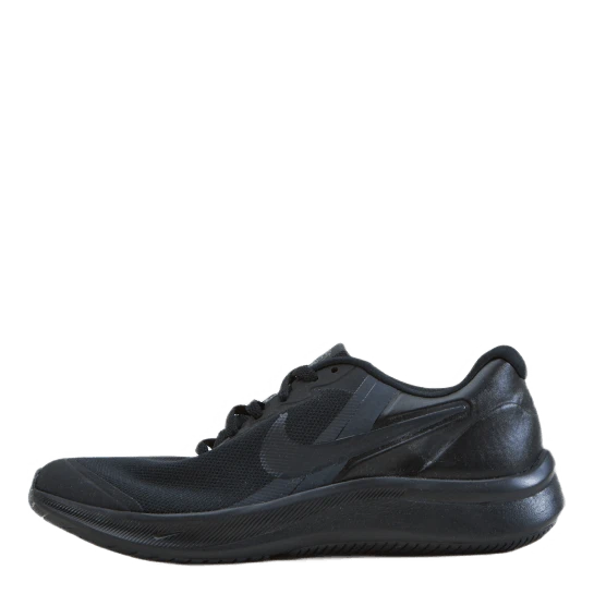 Nike Star Runner 3 Big Kids' Road Running Shoes BLACK/BLACK-DK SMOKE GREY