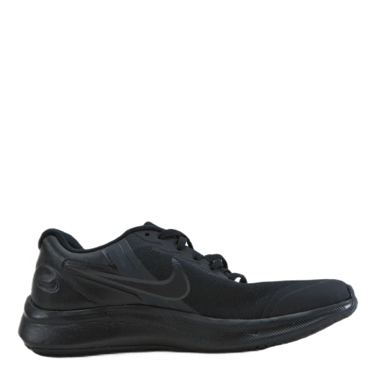 Nike Star Runner 3 Big Kids' Road Running Shoes BLACK/BLACK-DK SMOKE GREY - Image 3