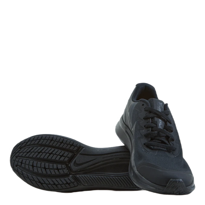 Nike Star Runner 3 Big Kids' Road Running Shoes BLACK/BLACK-DK SMOKE GREY - Image 7