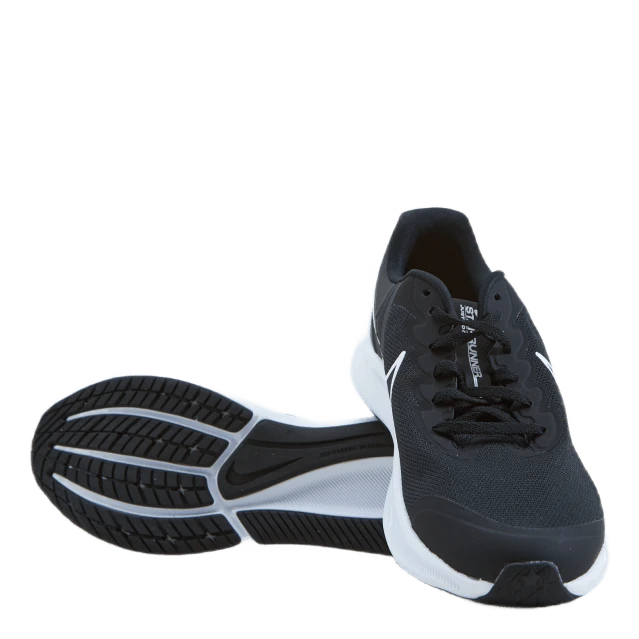 Nike Star Runner 3 Big Kids' Road Running Shoes BLACK/DK SMOKE GREY-DK SMOKE GREY - Image 7