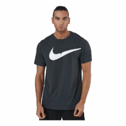 Nike Dri-fit Men's Logo Training T- Anthracite