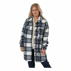 ONLY Onlrosa Long Shacket Cc Otw Cloud Dancer