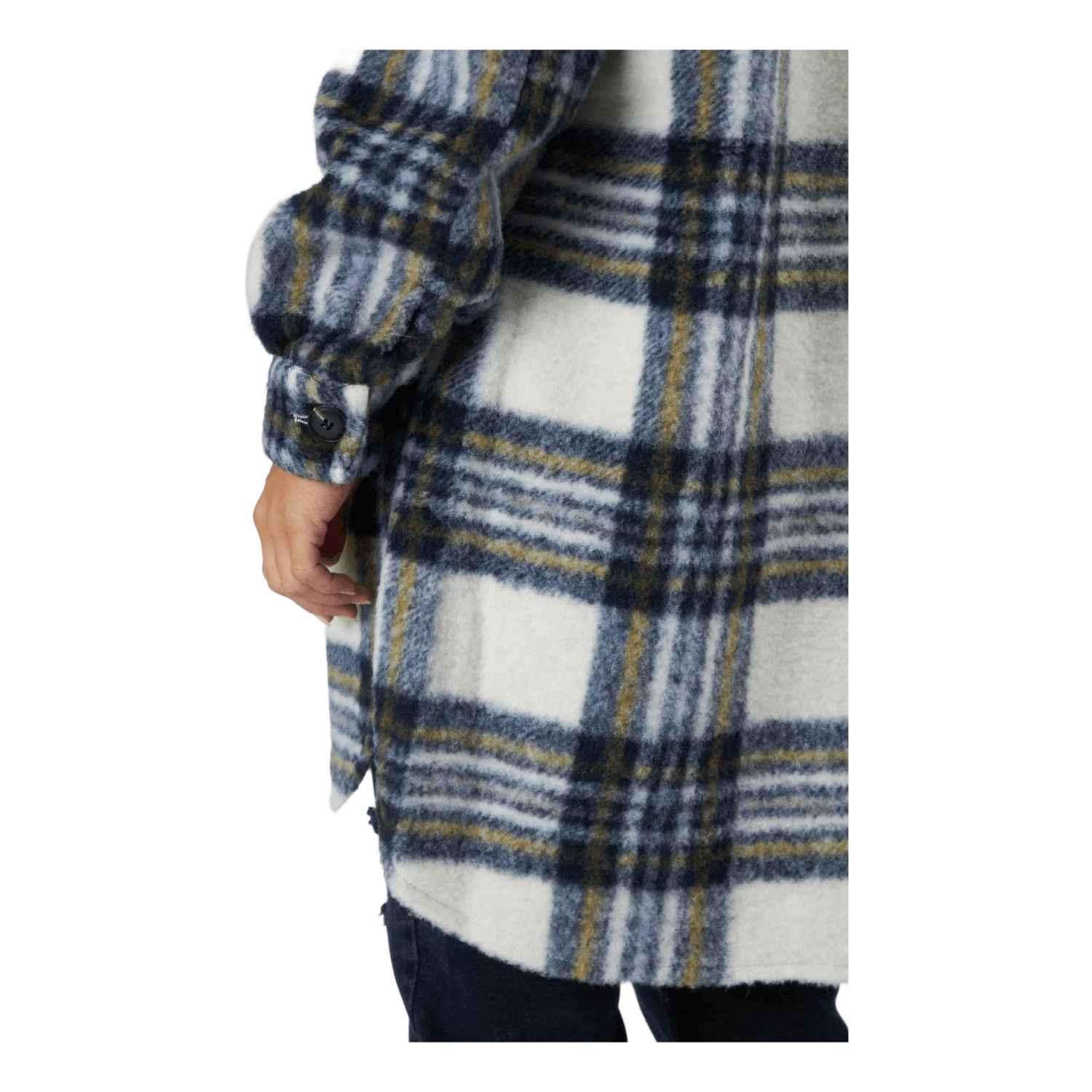 ONLY Onlrosa Long Shacket Cc Otw Cloud Dancer - Image 5