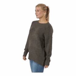 ONLY Onlnanjing L/s Pullover Knt Major Brown