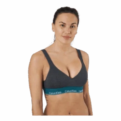 Calvin Klein Lift Bralette Charcoal Heather_topaz Gemston