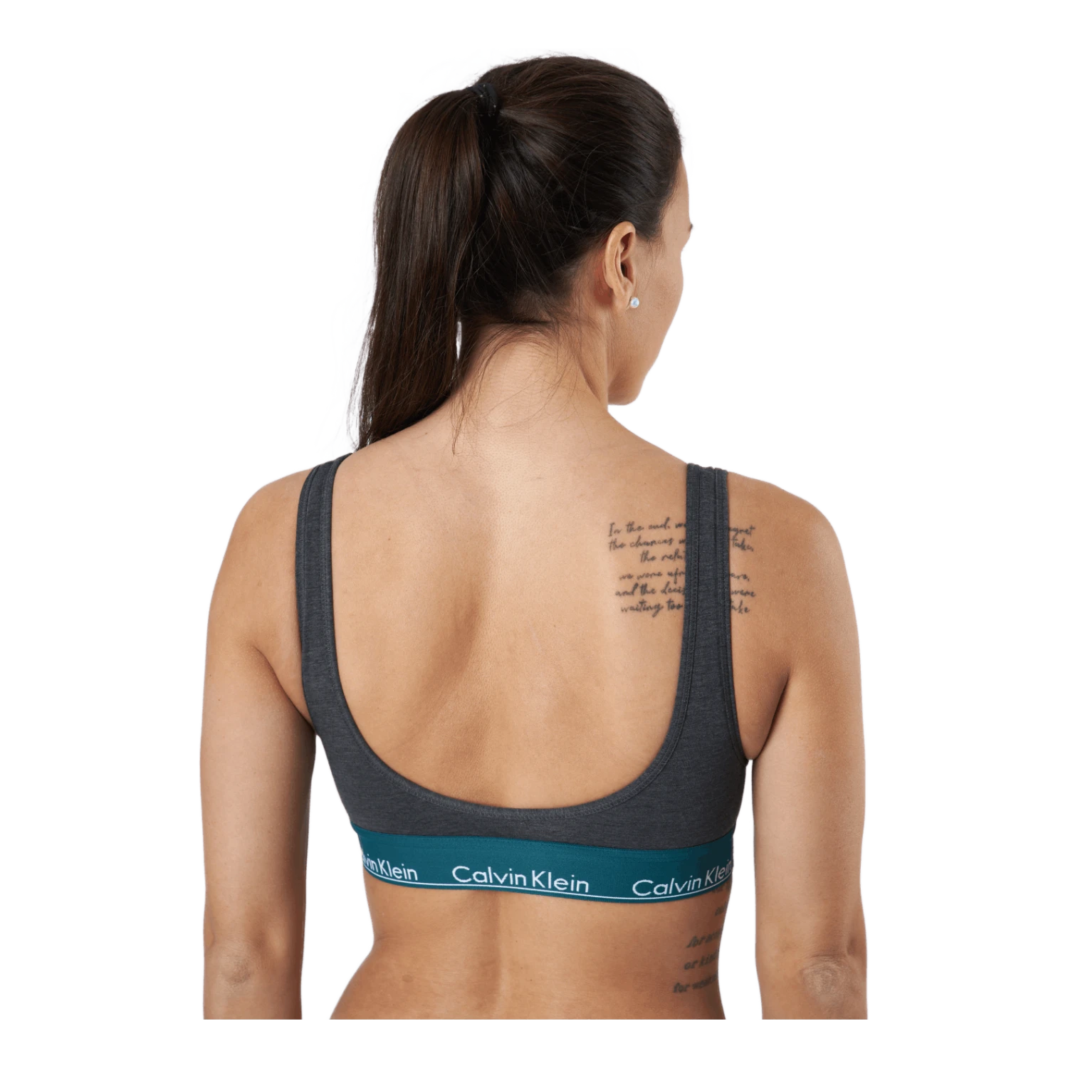 Calvin Klein Lift Bralette Charcoal Heather_topaz Gemston - Image 3