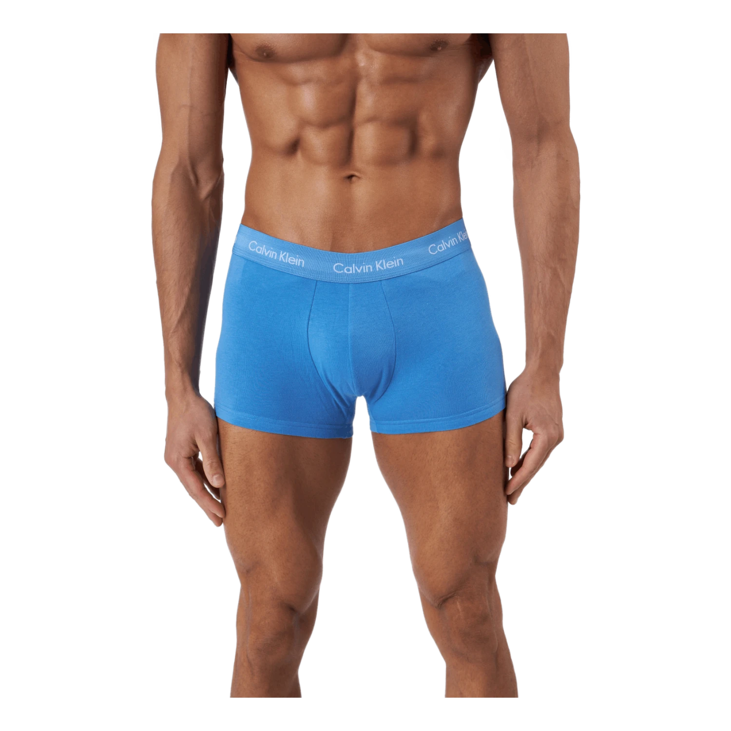 Calvin Klein Low Rise Trunk 3pk Cheshire Purple/ Active Blue/ - Image 4