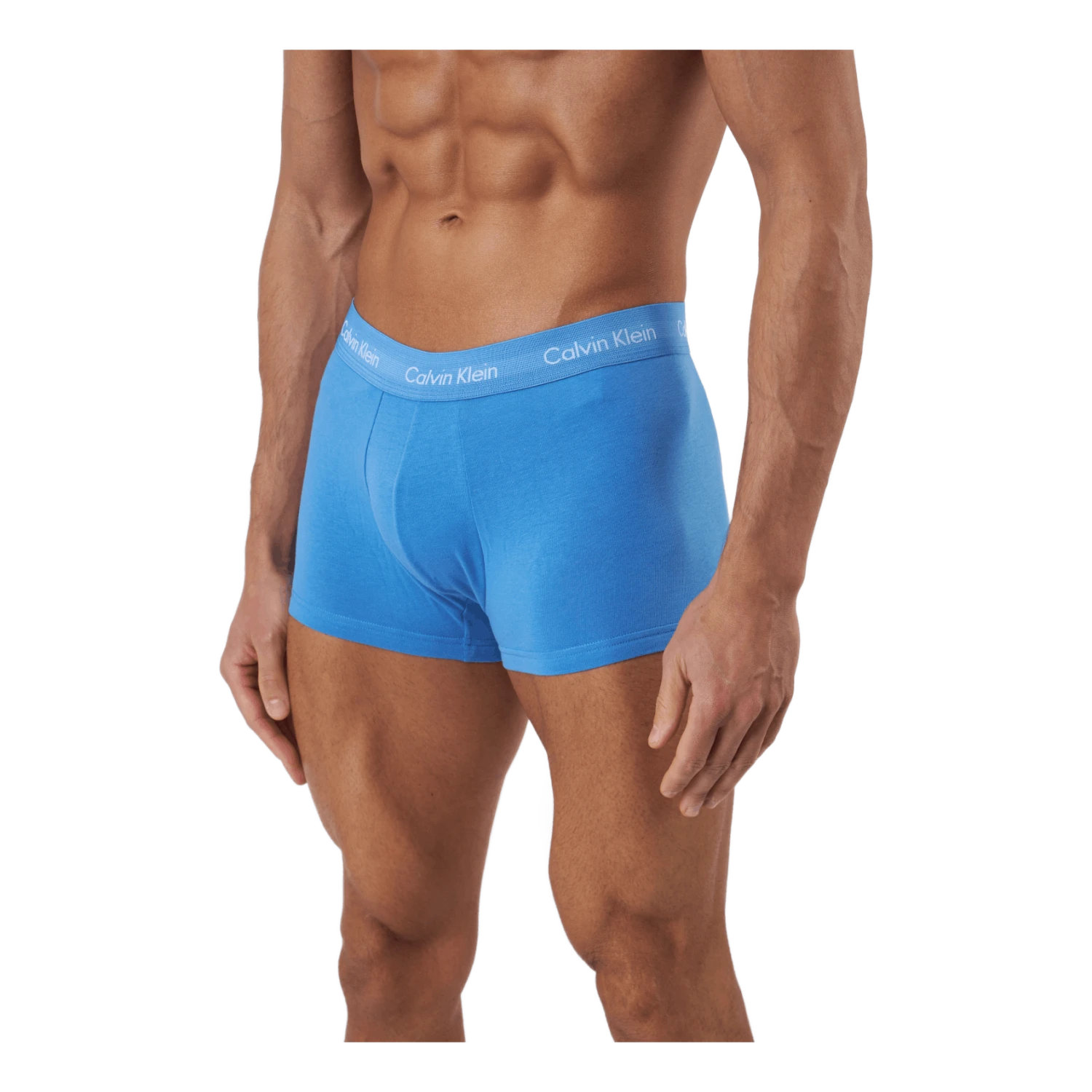 Calvin Klein Low Rise Trunk 3pk Cheshire Purple/ Active Blue/ - Image 5