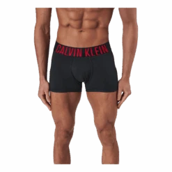 Calvin Klein Trunk 2pk Black W. Rustic Red/ Rustic Re