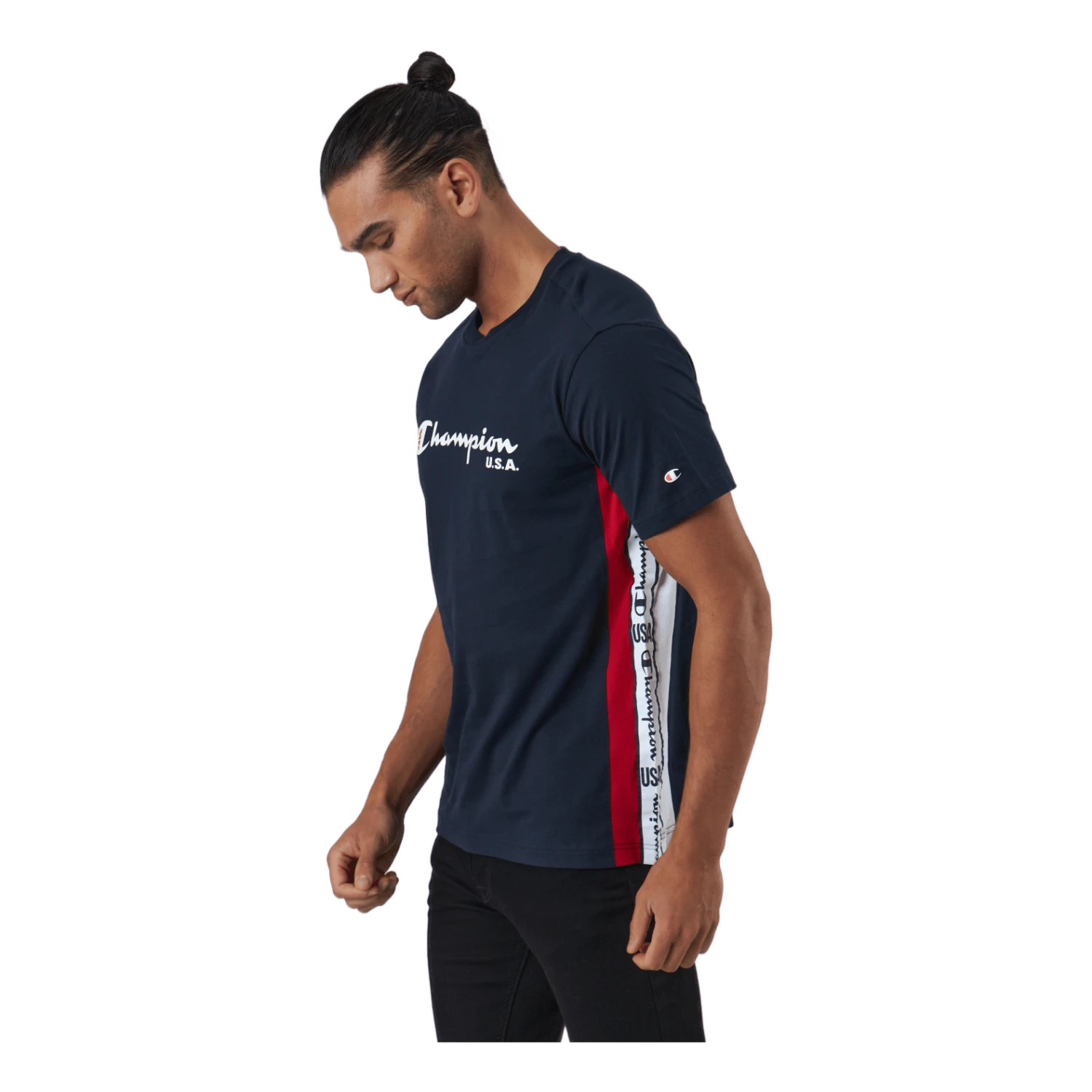 Champion Crewneck T-shirt Sky Captain