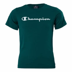 Champion Crewneck T-shirt Rain Forest