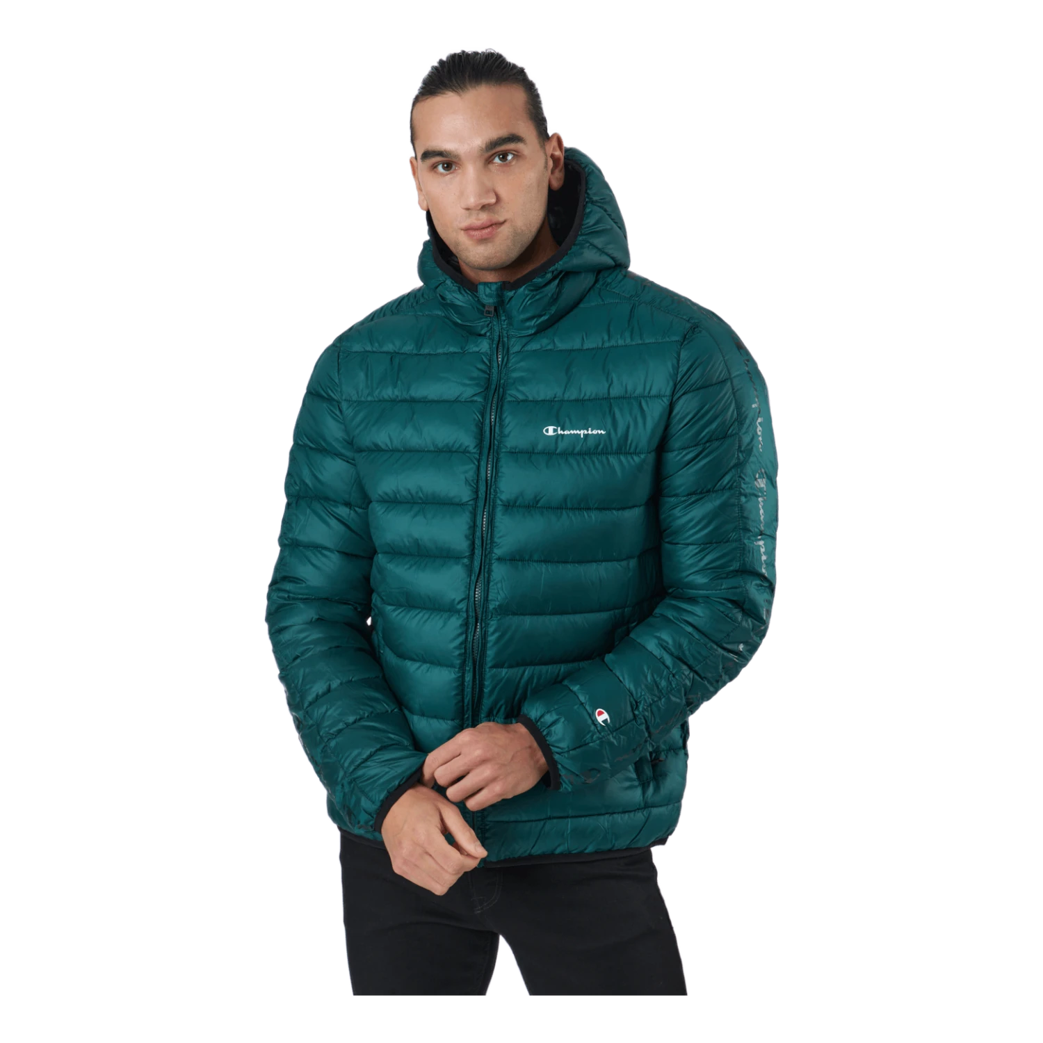 Champion Hooded Jacket Rain Forest - Image 2