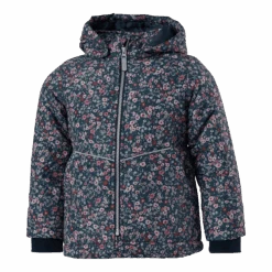 NAME IT Nmfmaxi Jacket Petit Flower Dark Sapphire