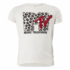 NAME IT Nkfmtv Arina Ss Top Bfu Whitecap Gray