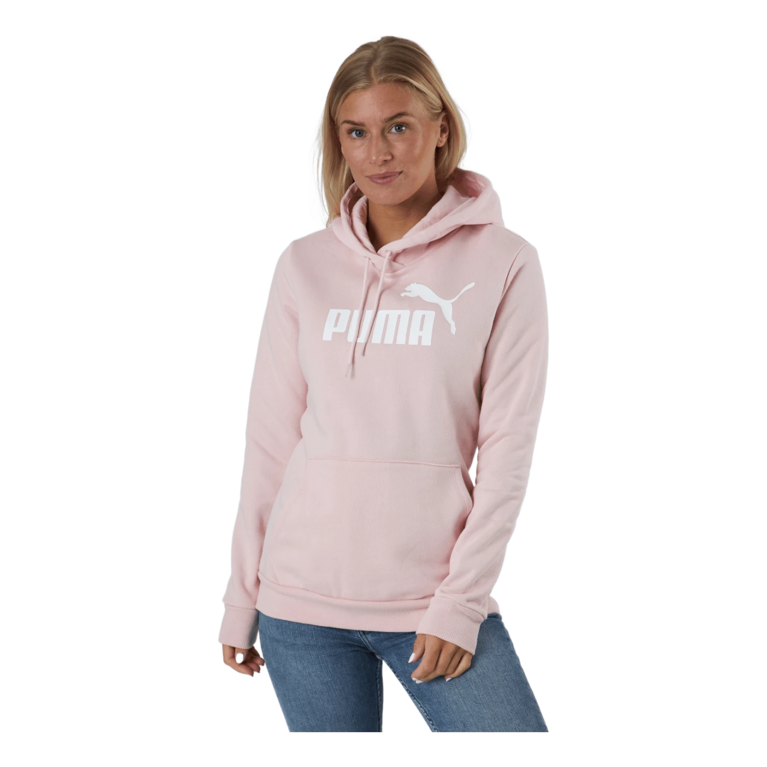Puma Ess Logo Hoodie Fl (s) Lotus