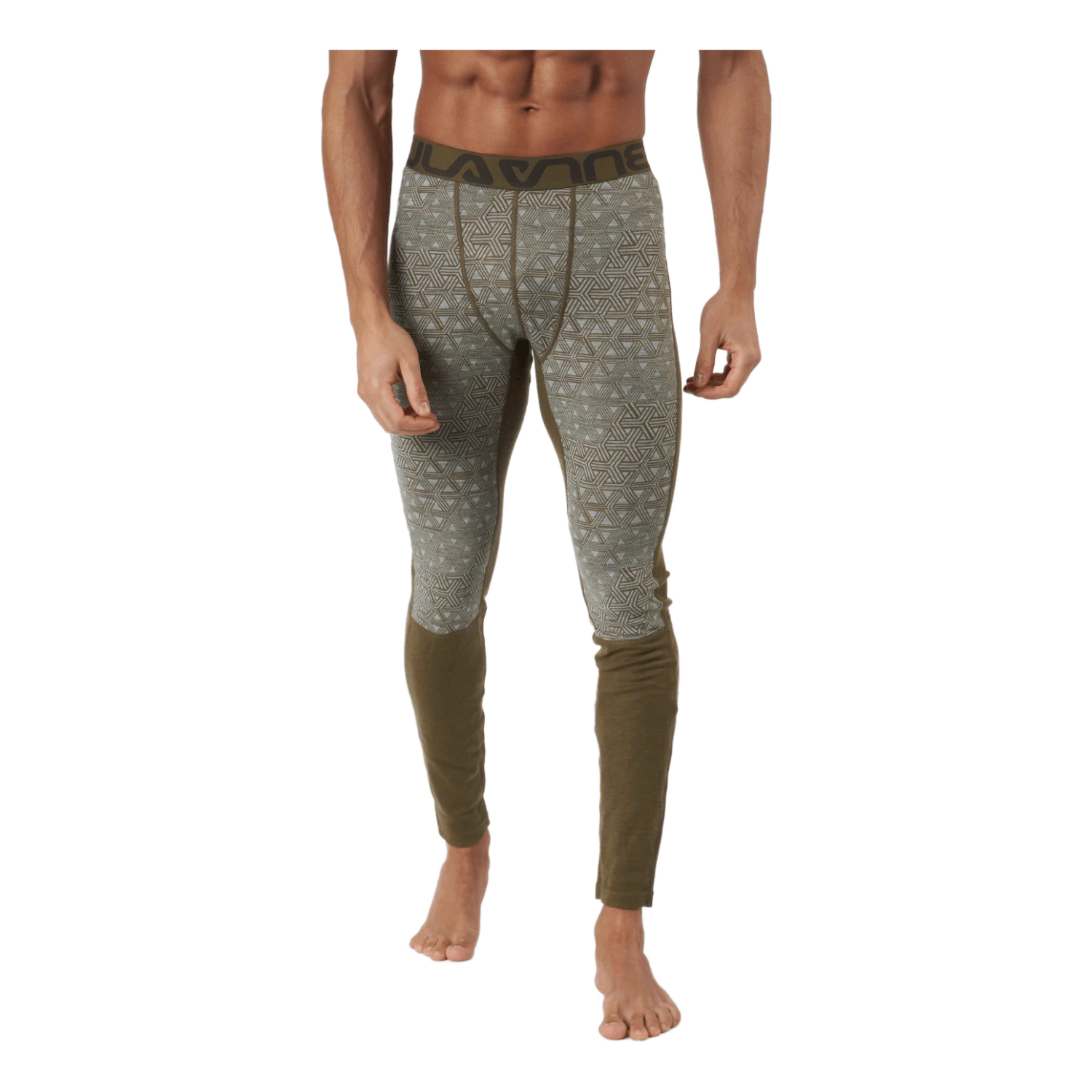 Bula Geo Merino Wool Pants Moss