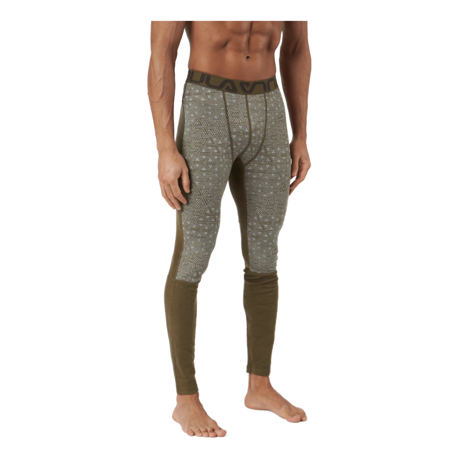 Bula Geo Merino Wool Pants Moss - Image 2