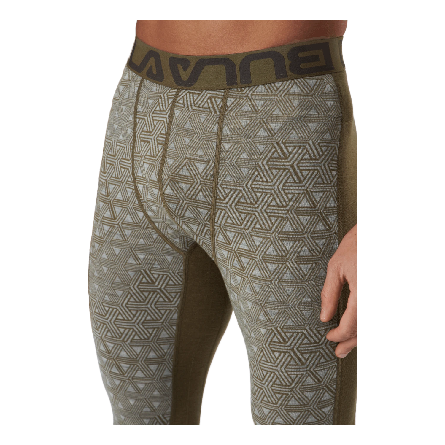 Bula Geo Merino Wool Pants Moss - Image 4