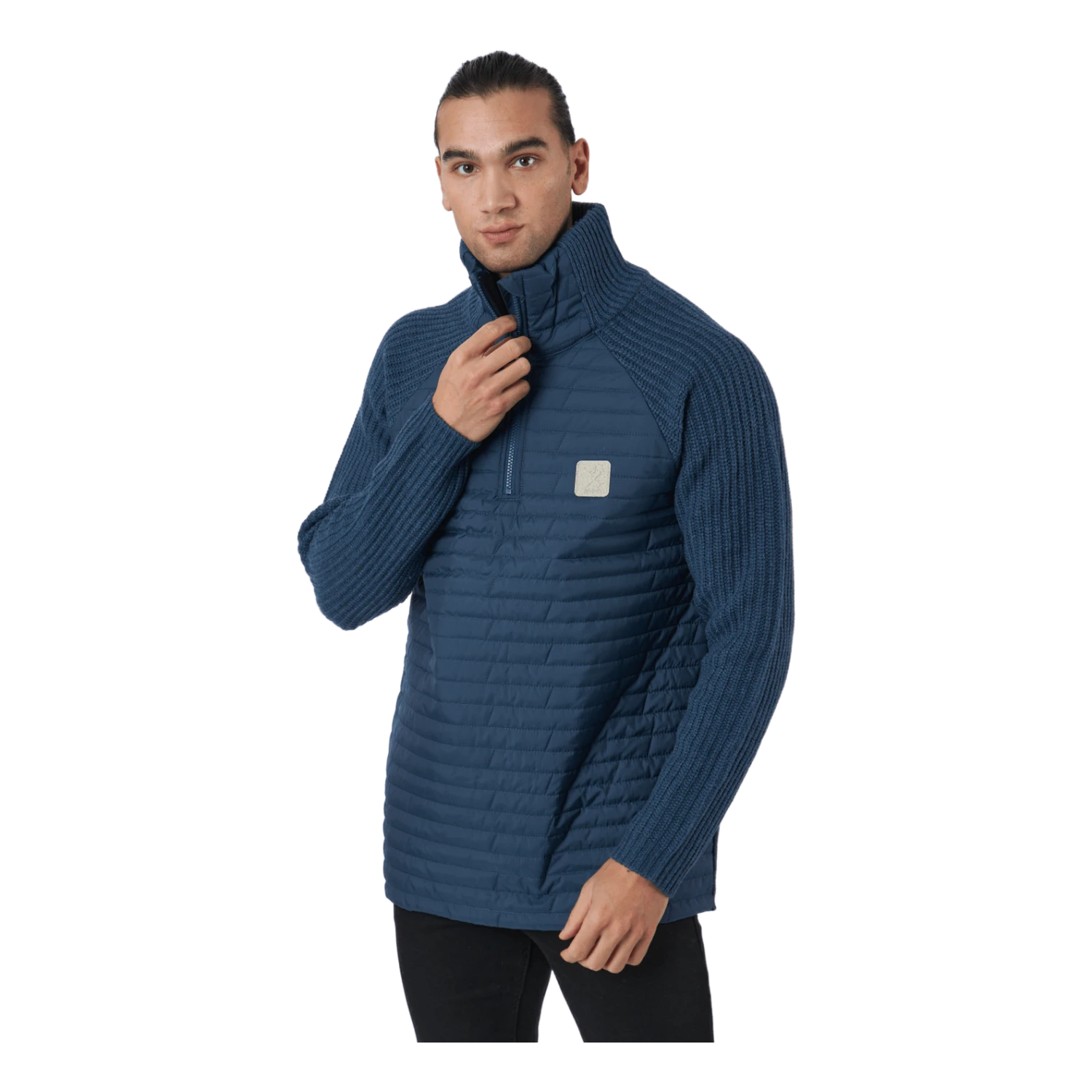 Bula Hybrid Halfzip Denim - Image 2