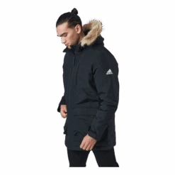 ADIDAS Hooded Parka Black