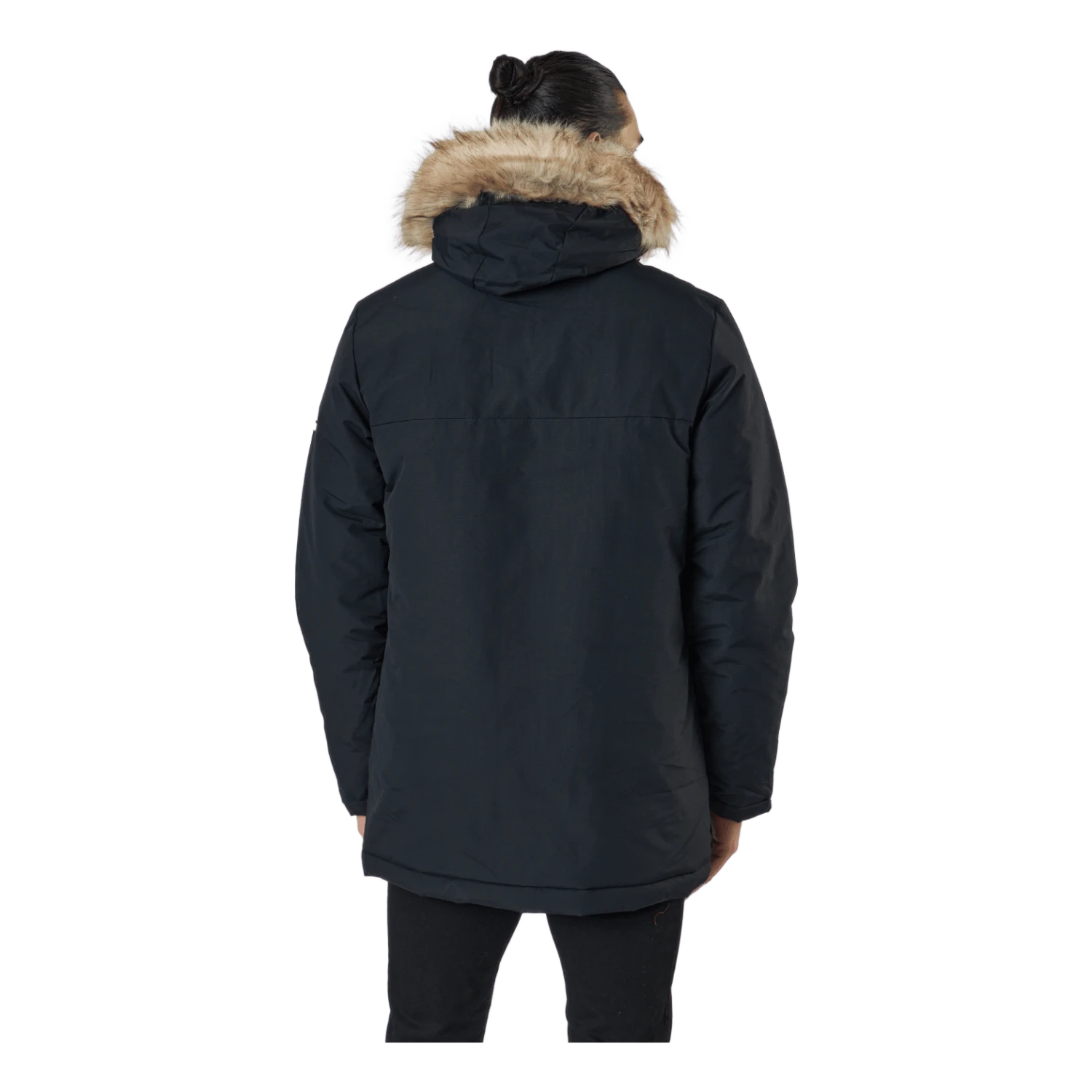 ADIDAS Hooded Parka Black - Image 3