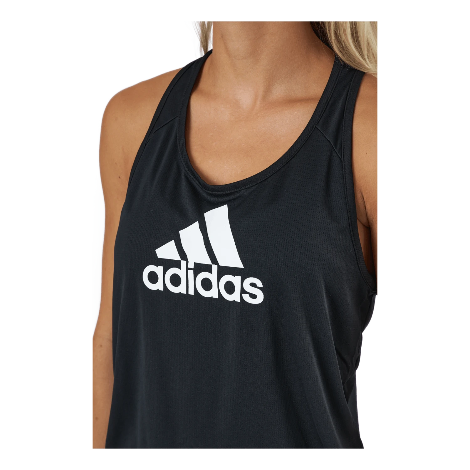 ADIDAS Logo Sport Tank Top Black / White - Image 4