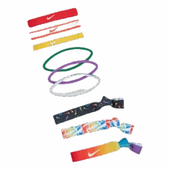 Nike Mixed Hairbands 9 Pk Pimento/orange Blaze/sunlight